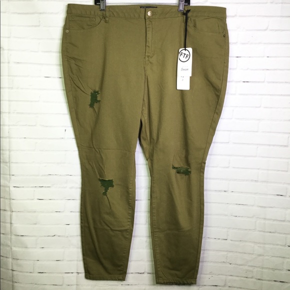 Fashion to Figure Denim - Fashion To Figure Plus Size 24 Skinny Denim Jeans